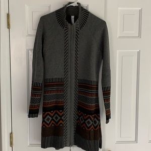 Sweater longer length by Indicenous. Size M